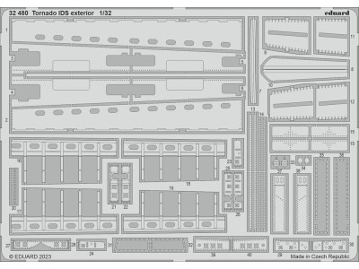 Tornado IDS exterior for ITALERI 