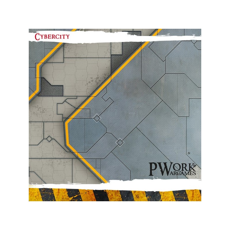 Tapis de jeu néoprène Cybercity 90x90 cm