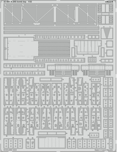 A-20G bomb bay 1/32 HKM 