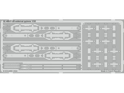 F-35 external pylons 1/32 