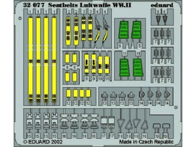 Seatbelts Luftwaffe WWII 