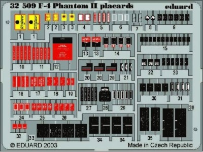 F-4 Phantom II Placards 