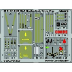 F-4 Phantom II ejectin seat/green type für Tamiya Bausatz 