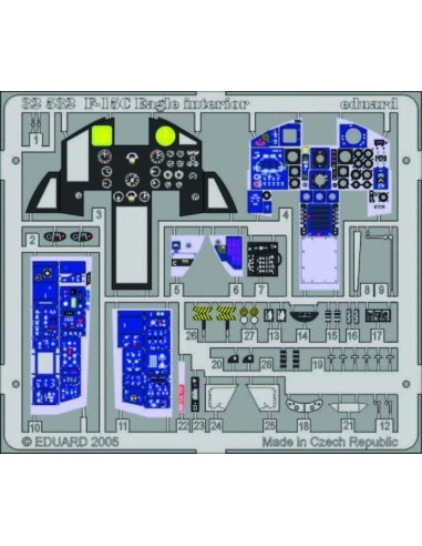 F-15 C Eagle interior 