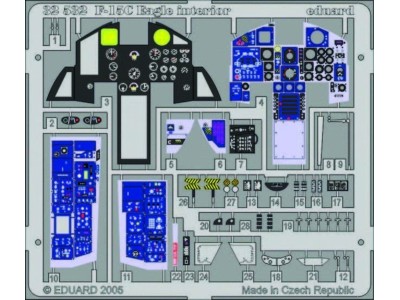 F-15 C Eagle interior 
