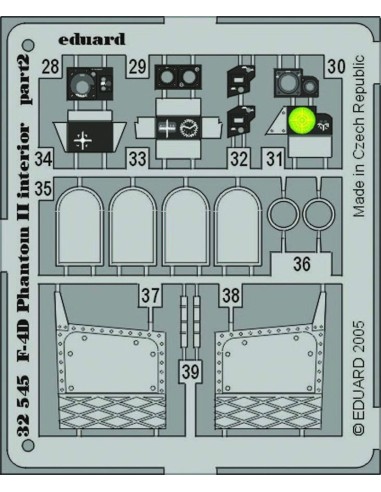 F-4D Phantom II interior für Tamiya Bausatz 