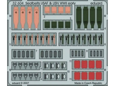 Seatbelts USAF & USN WWII early 