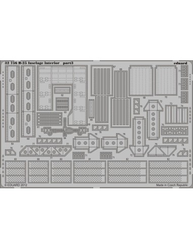 B-25 fuselage interior for HK Models 