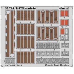 B-17G seatbelts for HK Models 