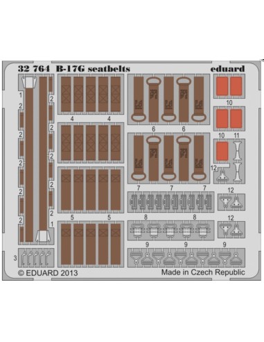 B-17G seatbelts for HK Models 