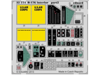 B-17G interior S.A. for HK Models 