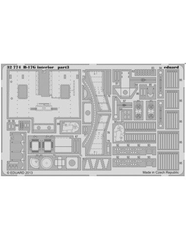 B-17G interior S.A. for HK Models 