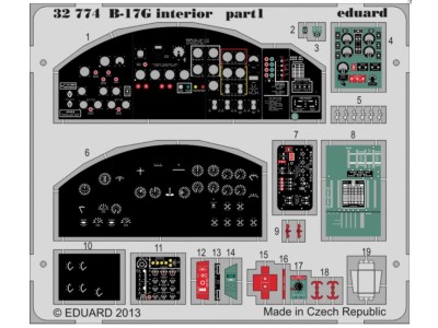 B-17G interior S.A. for HK Models 