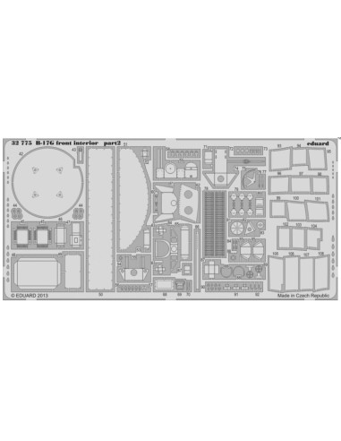 B-17G front interior S.A. for HK Models 