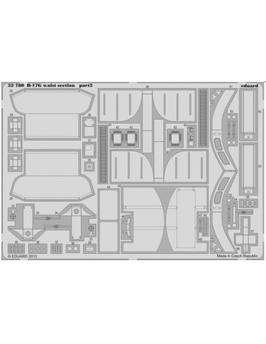 B-17G waist section for HK Models 