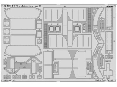 B-17G waist section for HK Models 