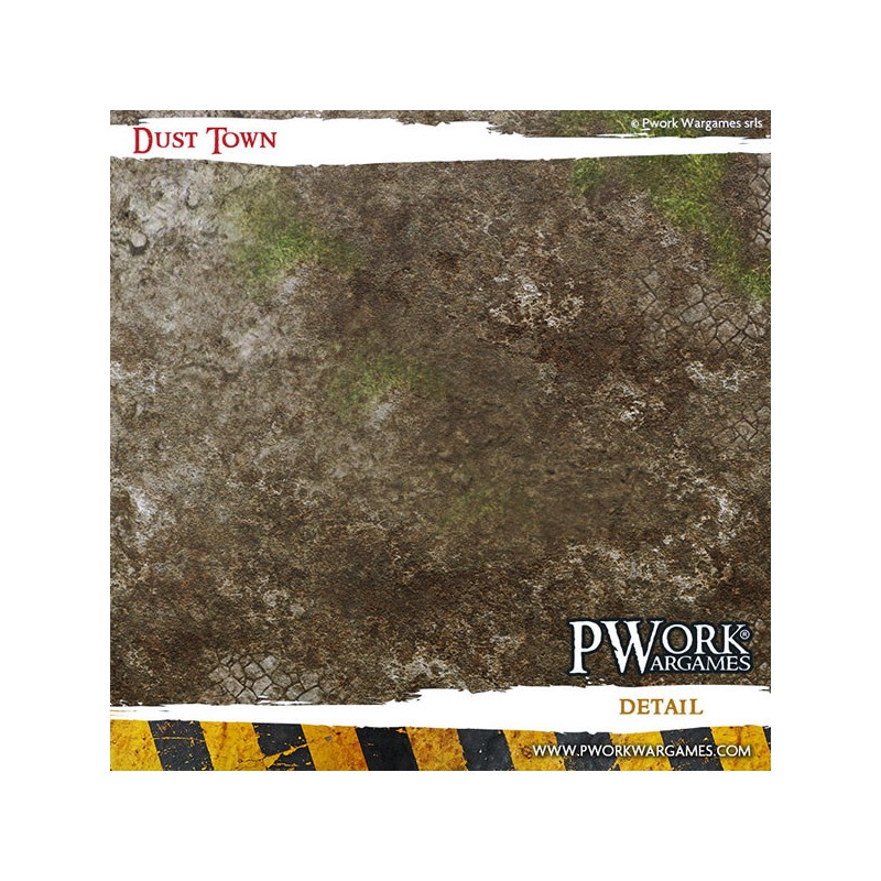 Tapis de jeu néoprène Dust Town 120x120cm