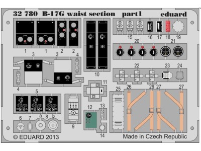 B-17G waist section for HK Models 