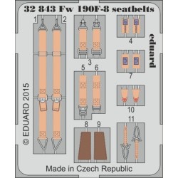 Fw 190F-8 seatbelts for Revell 