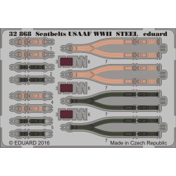 Seatbelts USAAF WWII STEEL 