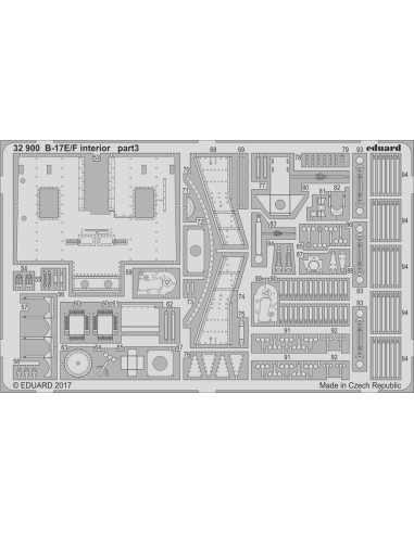 B-17E/F interior for HKM 