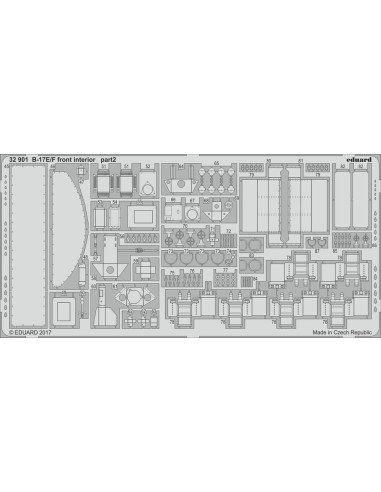 B-17E/F front interior for HKM 