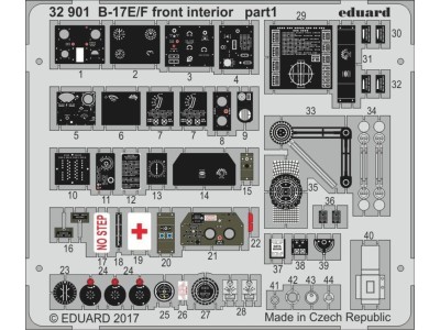 B-17E/F front interior for HKM 
