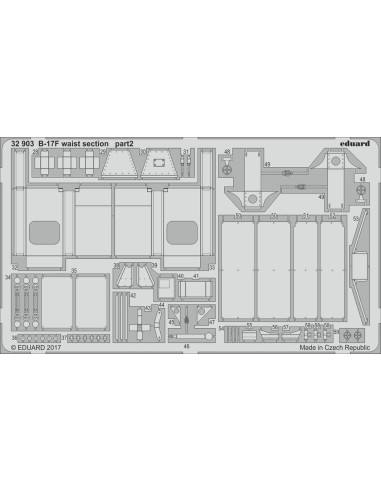 B-17F waist section for HKM 
