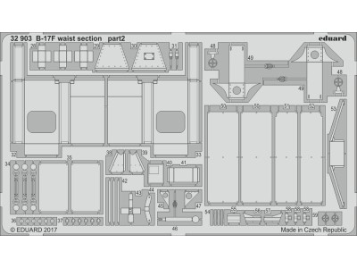 B-17F waist section for HKM 