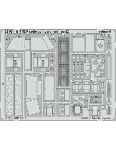 B-17E/F radio compartment for HKM 