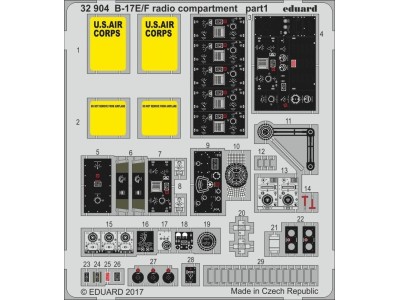 B-17E/F radio compartment for HKM 