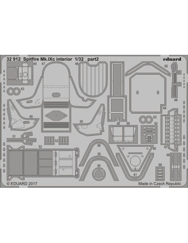 Spitfire Mk.IXc interior for Revell 