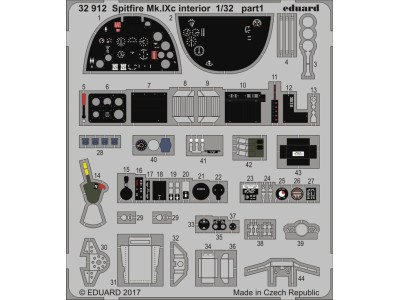 Spitfire Mk.IXc interior for Revell 