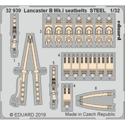 Lancaster B Mk.I seatbelts STEEL f.HKM 