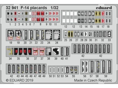 F-14 placards for Tamiya 
