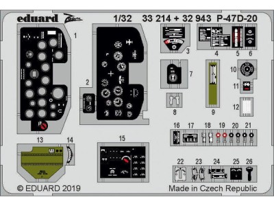 P-47D-20 interior for Trumpeter 