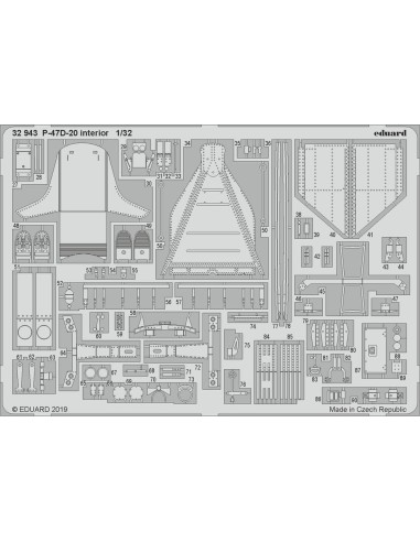 P-47D-20 interior for Trumpeter 