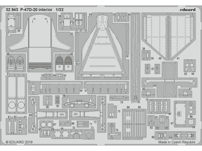 P-47D-20 interior for Trumpeter 
