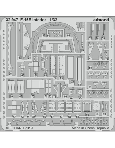 F-15E interior for Tamiya 