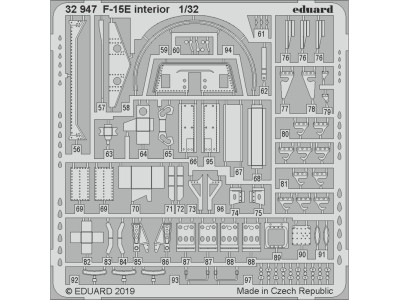 F-15E interior for Tamiya 