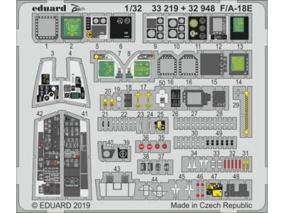 F/A-18E interior for Revell 