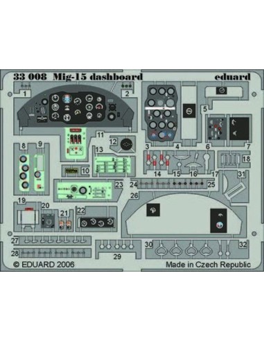 Mig-15 dashboard 