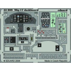 Mig-17 dashboard Für Trumpeter Bausatz 
