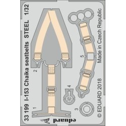 I-153 Chaika seatbelts STEEL for ICM 