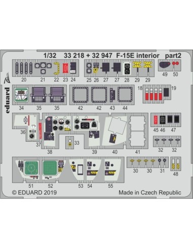 F-15E interior for Tamiya 