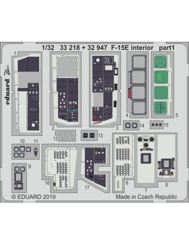 F-15E interior for Tamiya 