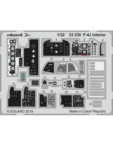 F-4J interior for Tamiya 
