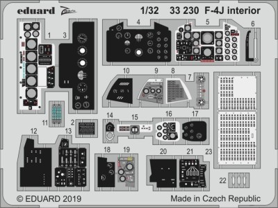 F-4J interior for Tamiya 