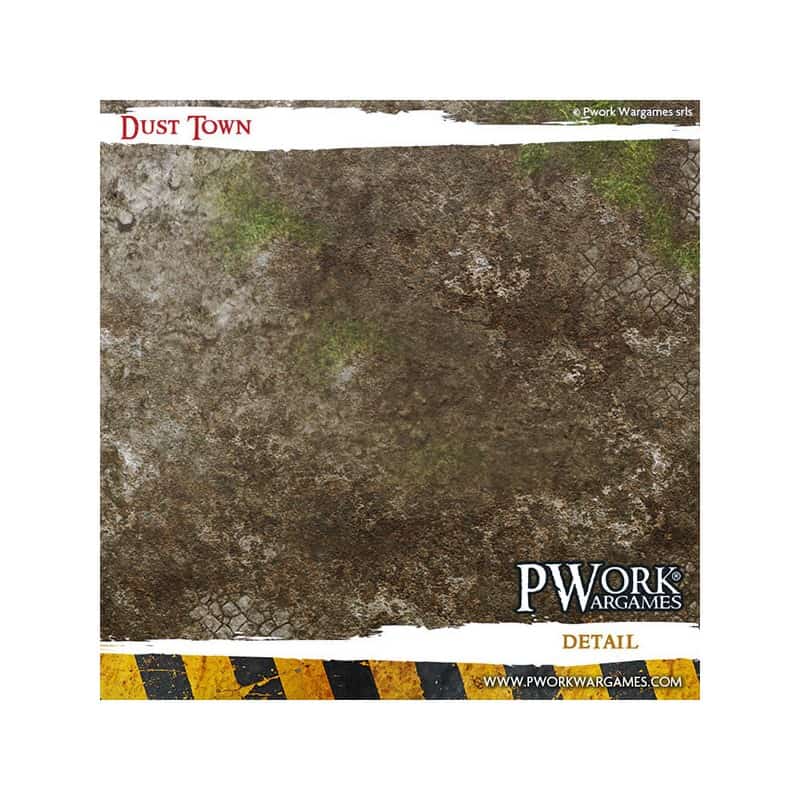 Tapis de jeu néoprène Dust Town 90x90cm