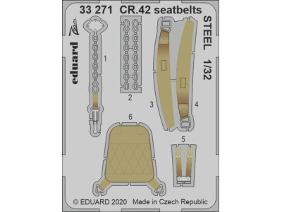 CR.42 seatbelts STEEL for ICM 